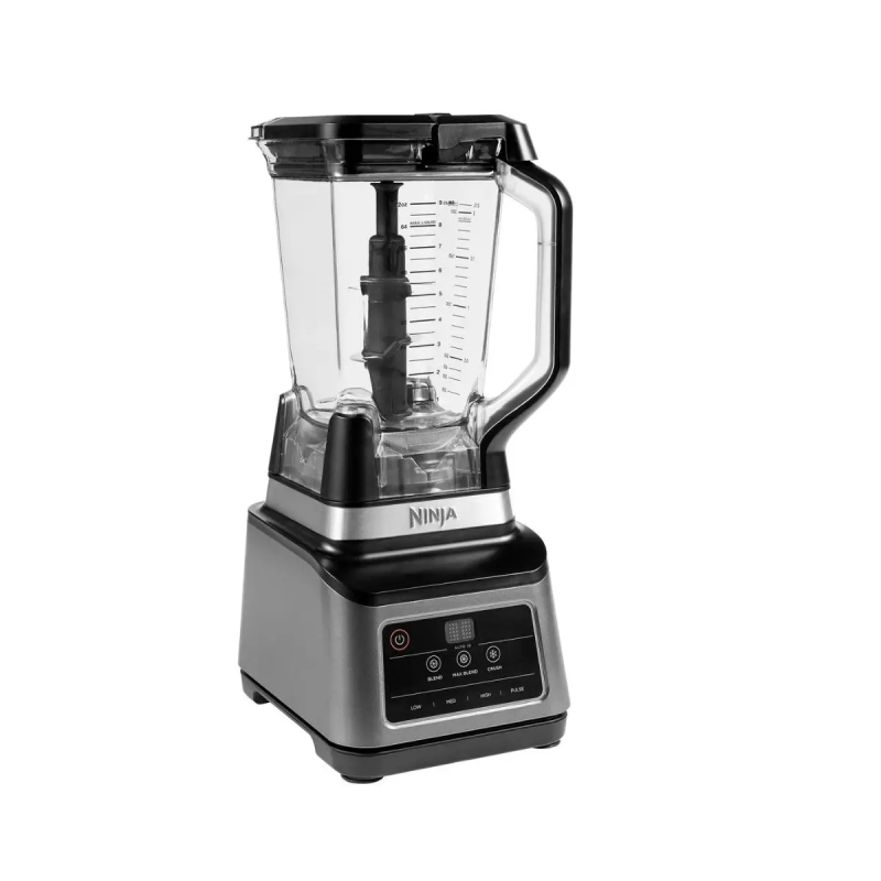 Ninja 2-In-1 Professional Blender, One-Touch Blending Programs, 1200W - Black & Grey