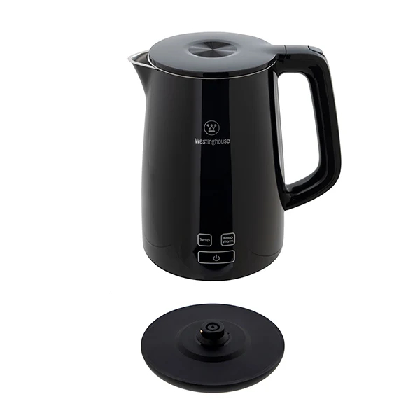 Westinghouse USA 1.7L Digital Electric Kettle, 2200W - Black