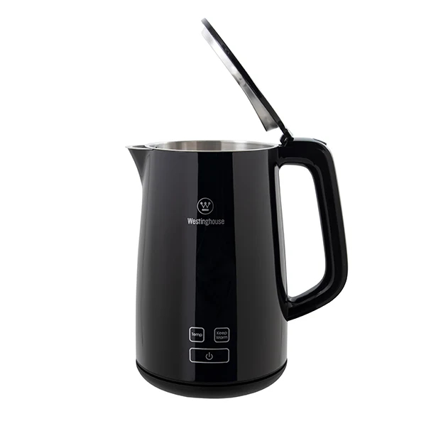 Westinghouse USA 1.7L Digital Electric Kettle, 2200W - Black