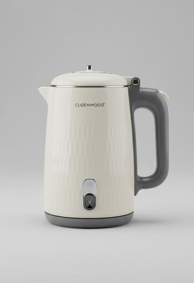 Cleenwood Electric Kettle 1.8 Litre, CW-521 - White