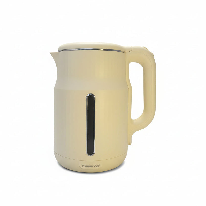 Cleenwood Electric Kettle 1.8 Litre, CW-522 - Cream