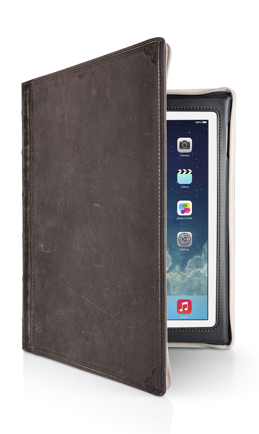 Twelve South BookBook Volume 2 for iPad - Vintage Brown