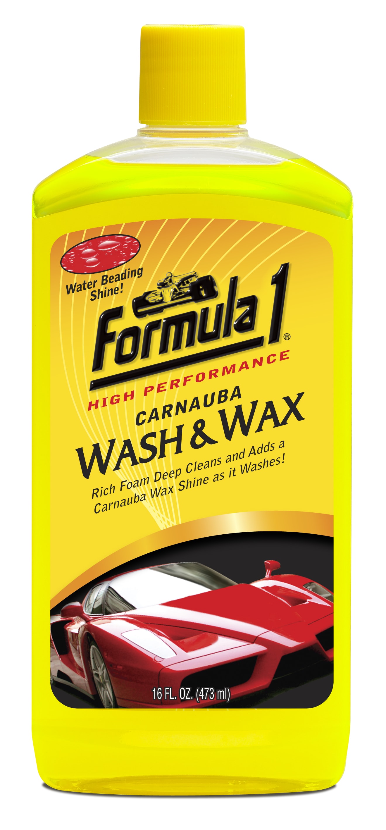 Formula 1 Carnauba Wash and Wax - 16Oz