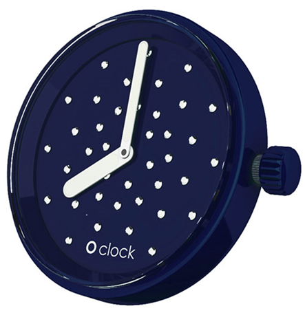 O'clock Crystal Watch Dial - Ocean Blue - OCF93