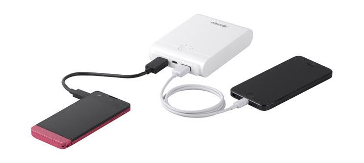 Buffalo Mobile Battery Power Bank 10400mAh - White