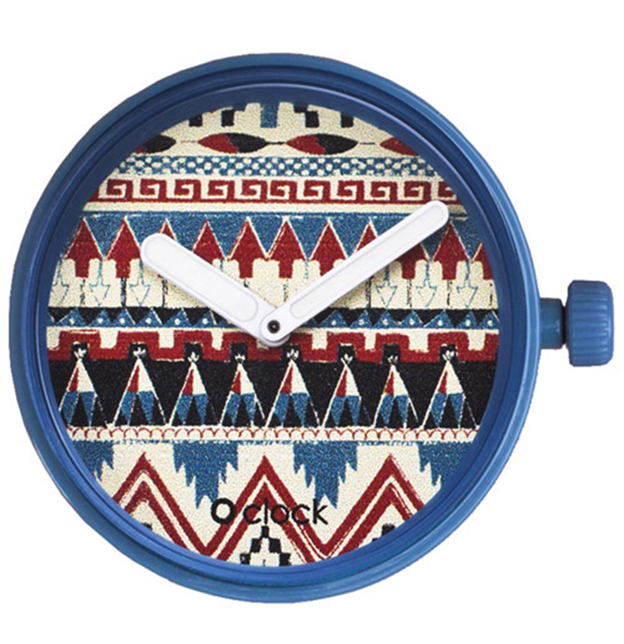 O'clock Watch Dial - People - America Blue - OCF71