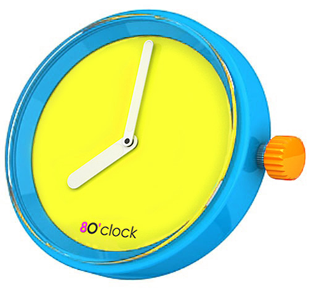 O'clock Watch Dial - 80's Yellow - OCF31