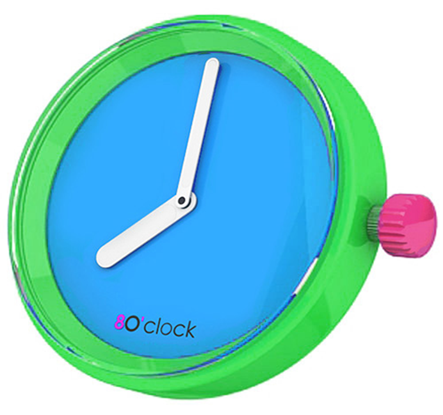 O'clock Watch Dial - 80's Blue - OCF32
