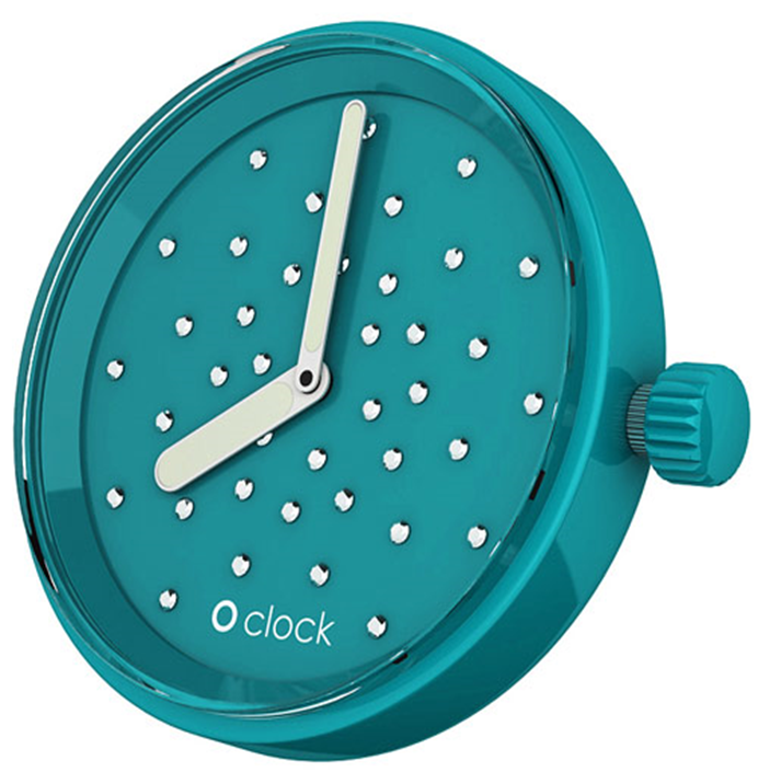 O'clock Crystal Watch Dial - Water Blue - OCF79