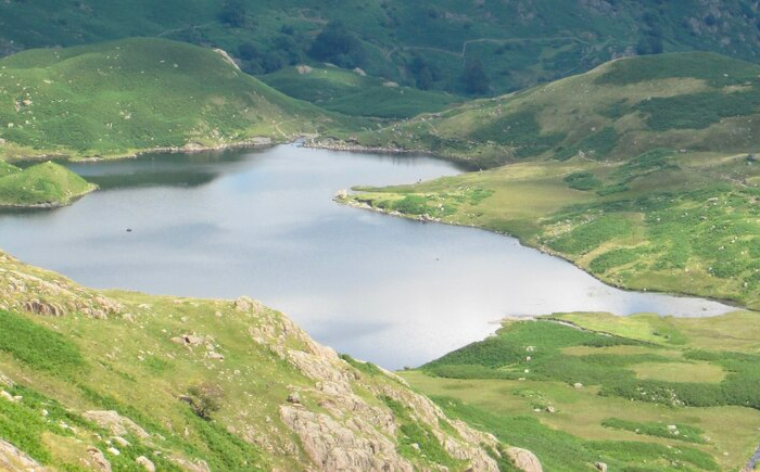 Easedale Tarn, Lake District, Cumbria