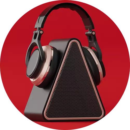 buy headphones, speaker and music products