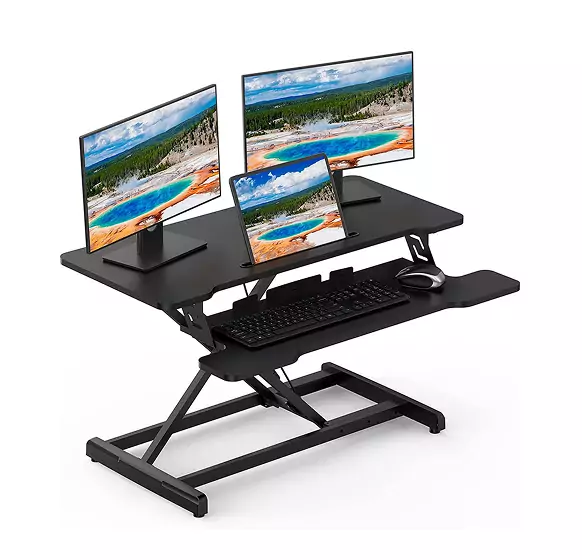 standing desk converters